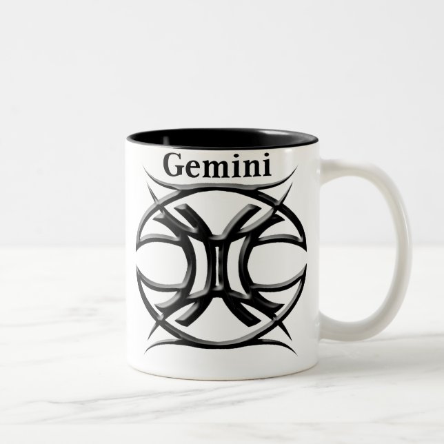 Zwillings-Tasse Zweifarbige Tasse (Rechts)