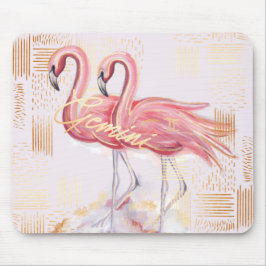 Zwillings-Tierkreis-Wasserfarbe-Künstlertum Mousepad