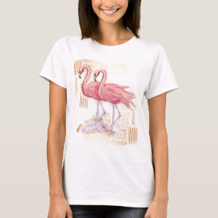 Zwillings-Tierkreis-Wasserfarbe-Künstlertums-Shirt T-Shirt