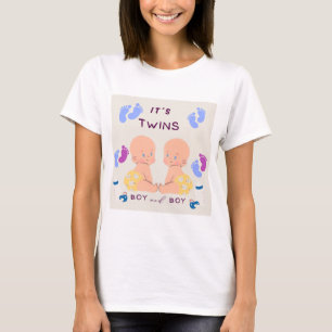 Zwillingsbrüder Baby T-Shirt