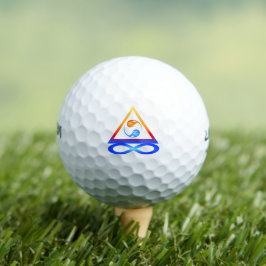Zwillingsflame Symbol- Golfball