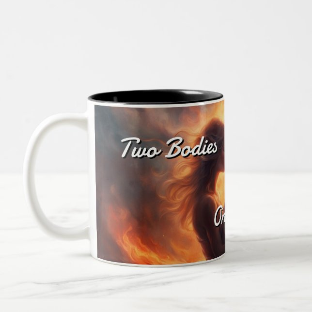 Zwillingsflames 008 zweifarbige tasse (Links)