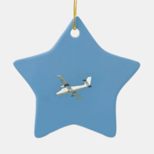 Zwillingsflug Keramikornament