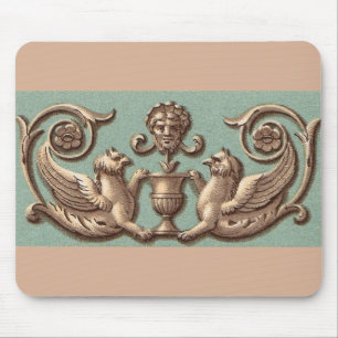 Zwillingsgriffins Mousepad