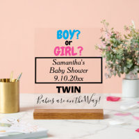 Zwillingshaube Rosa blaue Mama zum NAMEN
