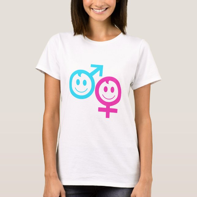 Zwillingsjunge und Mädchen T-Shirt (Vorderseite)