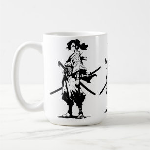 Zwillingsklingen, wildes Herz (Anime-Schönheit) Kaffeetasse