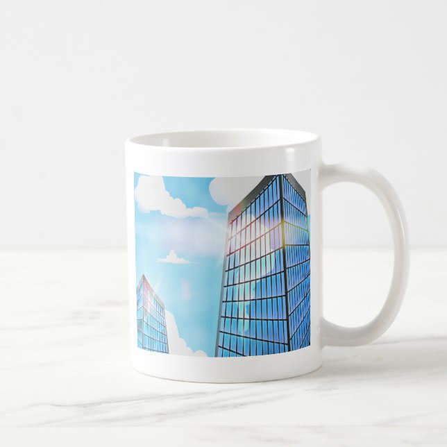 Zwillingskratzer Kaffeetasse (Rechts)