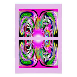 Zwillingskunst Poster