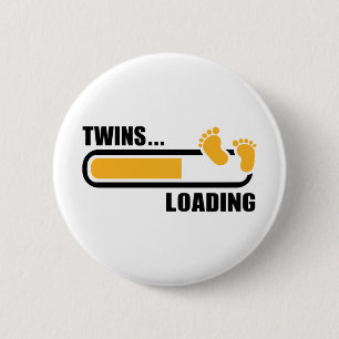 Zwillingsladen Button