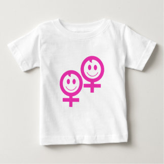 Zwillingsmädchen Baby T-shirt