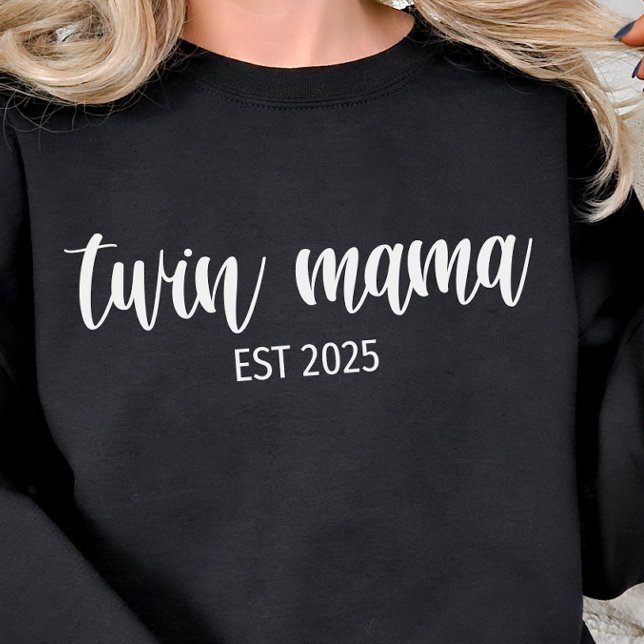 Zwillingsmama-Jahr, Mama-Geschenk, Sweatshirt (Von Creator hochgeladen)