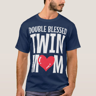 Zwillingsmutter Mutter von Zwillingen T-Shirt