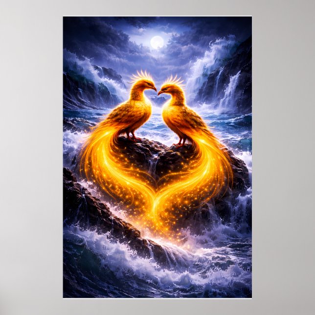 Zwillingspfönixe des ewigen Lichts Poster (Vorne)