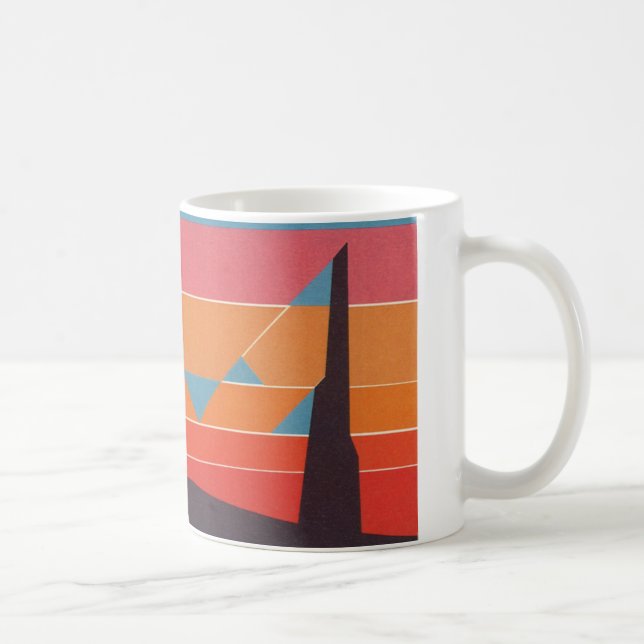 Zwillingsspitzen Kaffeetasse (Rechts)
