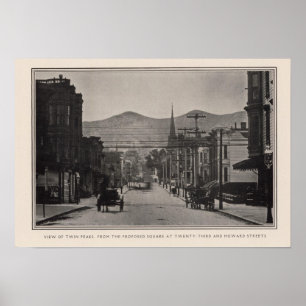 Zwillingsspitzen vom vorgeschlagenen Platz, 23. & Poster