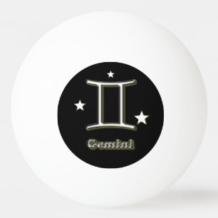 Zwillingssymbol Tischtennisball