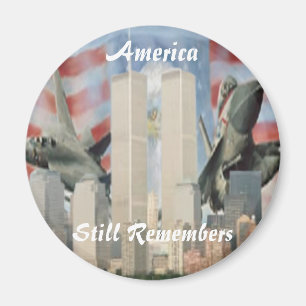 Zwillingstürme 9/11 Gedenkmagnet Magnet