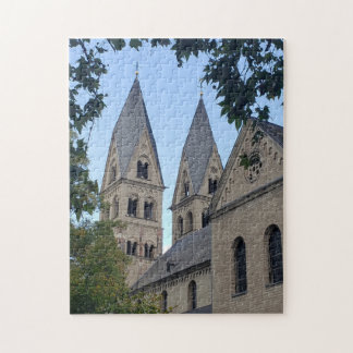 Zwillingstürme der Serenity-Puzzle, 28 cm x 36 cm