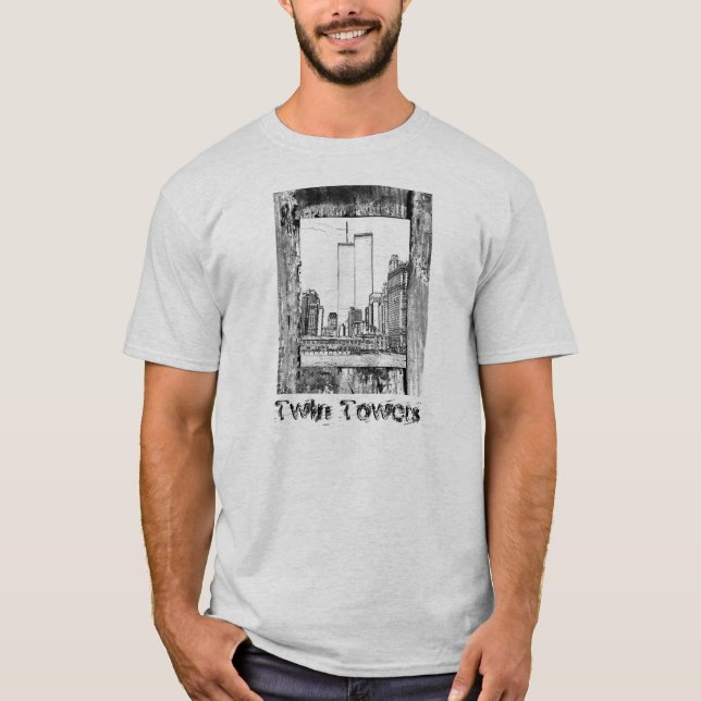 Zwillingstürme T-Shirt (Vorderseite)