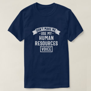 zwingen mich nicht, meine eigene Stimme zu benutze T-Shirt