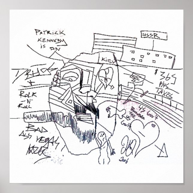 Zwingerkleidung Poster (Vorne)