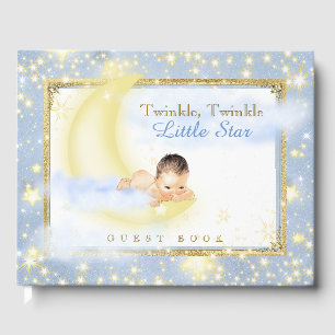 Zwinkern Zwinkern Kleiner Stern Baby Junge Gästebu Gästebuch