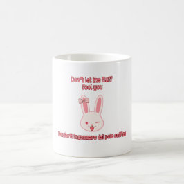Zwinkerndes Kaninchen – Tierische Power-Designs Kaffeetasse