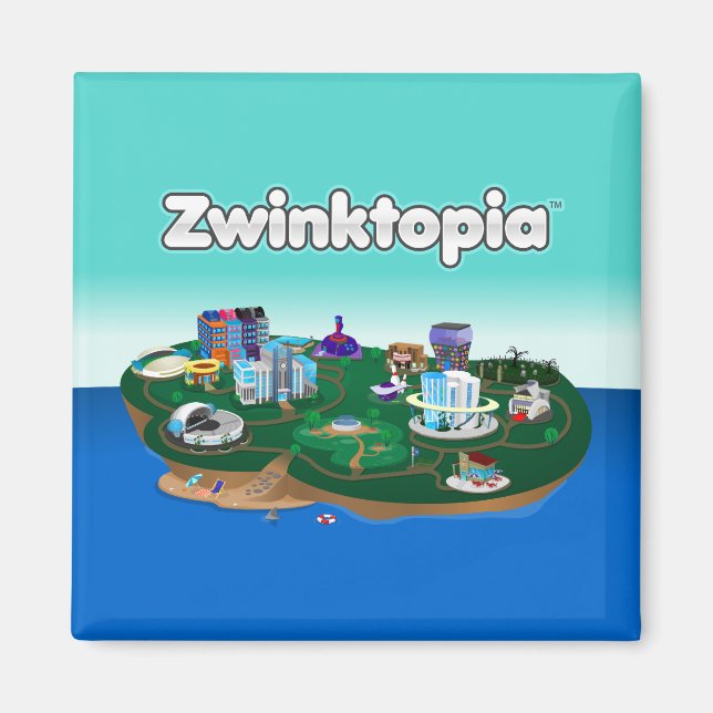 Zwinktopia Magnet (Vorne)