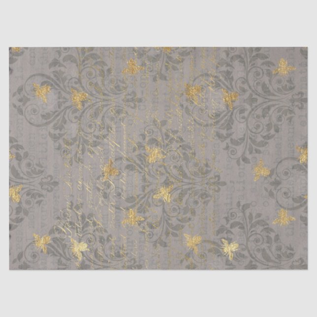 Zwirnpapier für Goldbeere und Scroll Seidenpapier (Vorderseite)