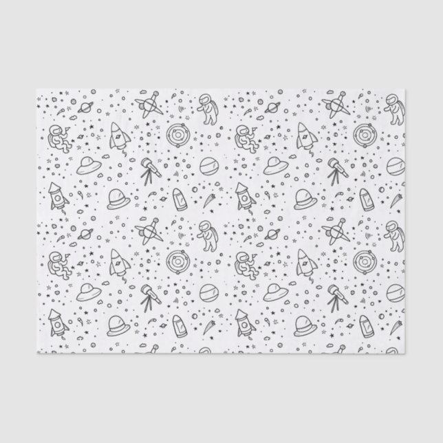 Zwirnpapier Seidenpapier (Vorderseite)