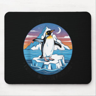 Zwirnsteine, die ich mit den Pinguinen halte Mousepad