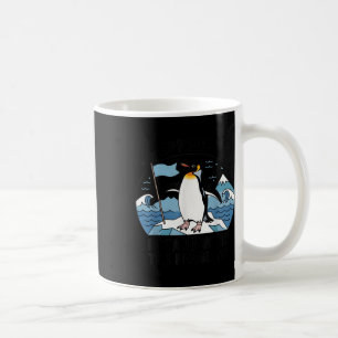 Zwirnstühlen Ich stehe mit den Pinguinen Funny Pin Kaffeetasse