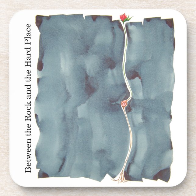 Zwischen dem Felsen und dem harten Getränkeuntersetzer (Vorderseite)