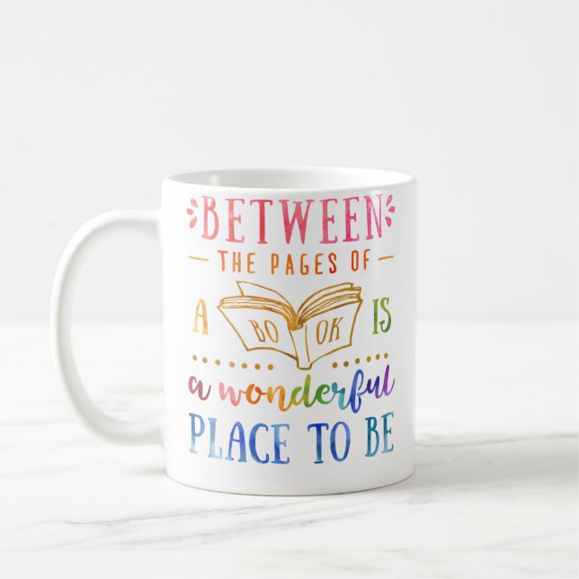 Zwischen den Seiten Kaffeetasse (Links)