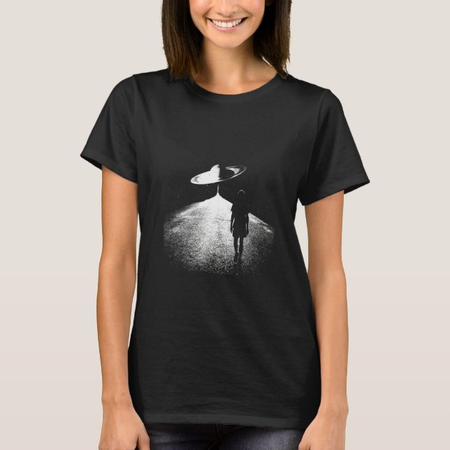 Zwischen den Welten der Weg zum Saturn T-Shirt (Vorderseite)