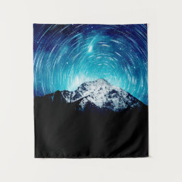 Zwischen der Galaxie und dem Berg Wandteppich