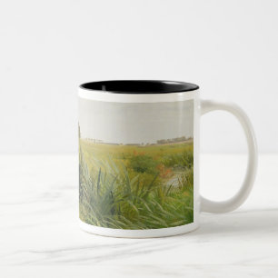 Zwischen Geest und Sumpf c.1880 Zweifarbige Tasse