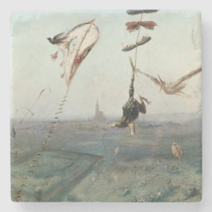 Zwischen Himmel und Erde 1862 Steinuntersetzer