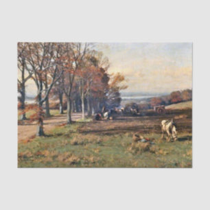 Zwischen Larbet und Falkirk von David Farquharson Seidenpapier