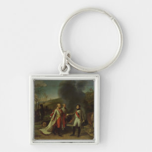 Zwischen Napoleon I u. Francis treffen I Schlüsselanhänger