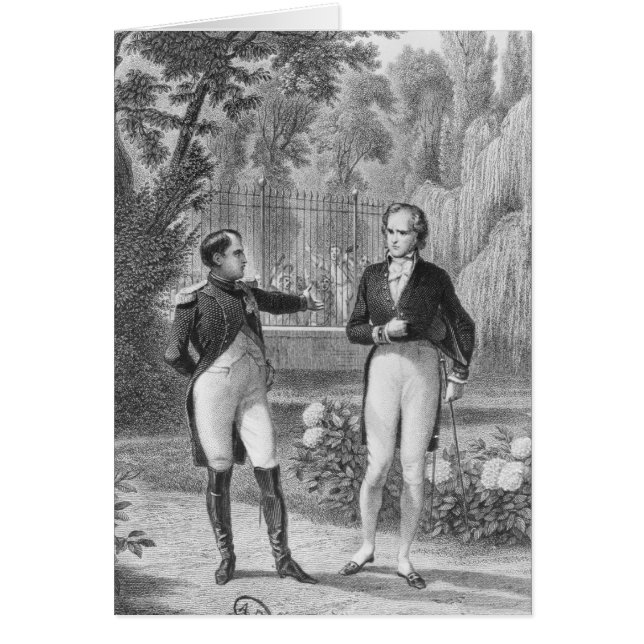 Zwischen Napoleon I und Benjamin treffen (Vorne)
