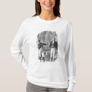 Zwischen Napoleon I und Benjamin treffen T-Shirt