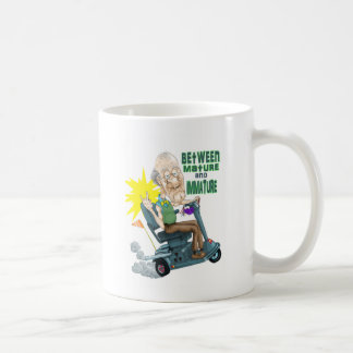 Zwischen reif und unreif kaffeetasse