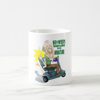 Zwischen reif und unreif kaffeetasse