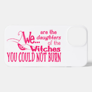 Zwischen Töchtern Hexen konnten nicht rosa brennen iPhone Hülle