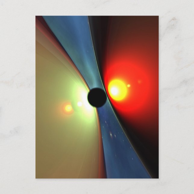 Zwischen Worlds Postkarte (Vorderseite)