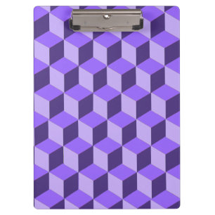 Zwischenablage - Drei dimensionale Blocktäuschung Klemmbrett