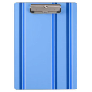Zwischenablage mit blauem Streifen Klemmbrett