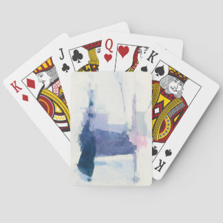 Zwischenspiel | abstrakt im Blau Spielkarten